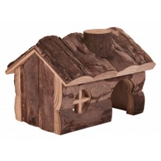 Drvena kućica za glodare Hendrik 15×11×12cm
